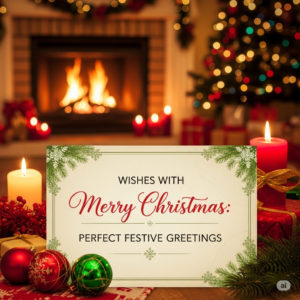 Wishes with Merry Christmas