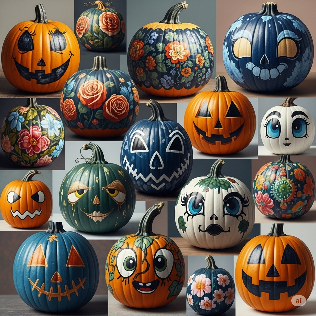 Pumpkin Ideas for Painting: Unleash Your Creativity